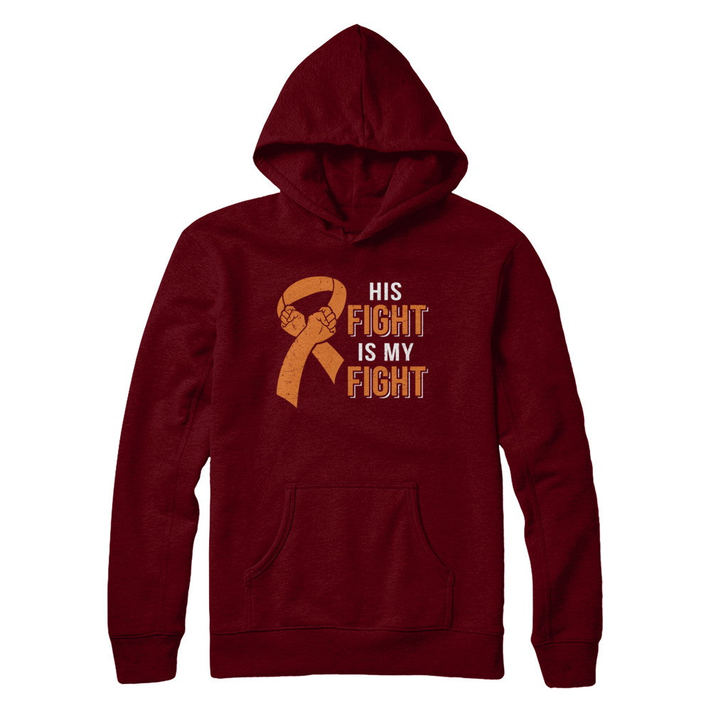 His Fight Is My Fight Multiple Sclerosis Awareness T-Shirt & Hoodie | Teecentury.com