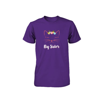 Kitty Cat Big Sister I'm Going To Be A Big Sister Youth Youth Shirt | Teecentury.com