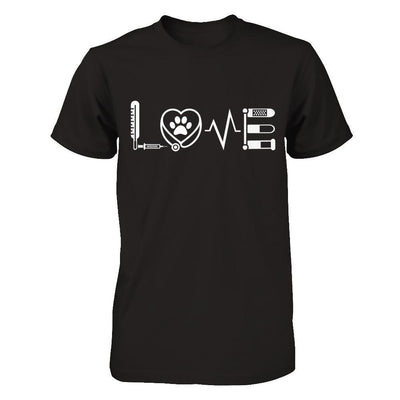 Veterinarian Vet Tech Sign Love T-Shirt & Hoodie | Teecentury.com