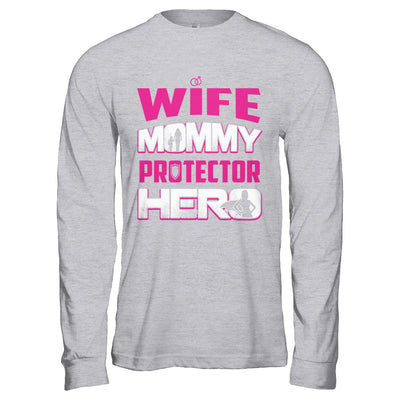 Wife Mommy Protector Hero T-Shirt & Hoodie | Teecentury.com