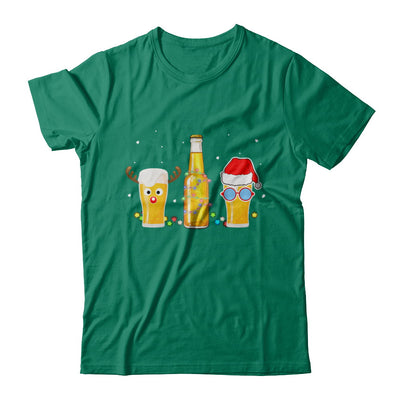 Xmas Merry Christmas Drinking Beer Gift T-Shirt & Sweatshirt | Teecentury.com