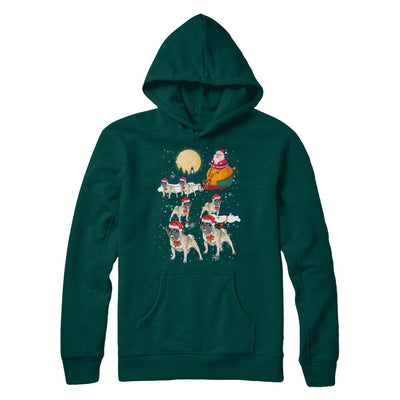 Dog Reindeer Pug Christmas Gift T-Shirt & Sweatshirt | Teecentury.com