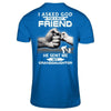 I Asked God For A Best Friend He Sent Me My Granddaughter T-Shirt & Hoodie | Teecentury.com