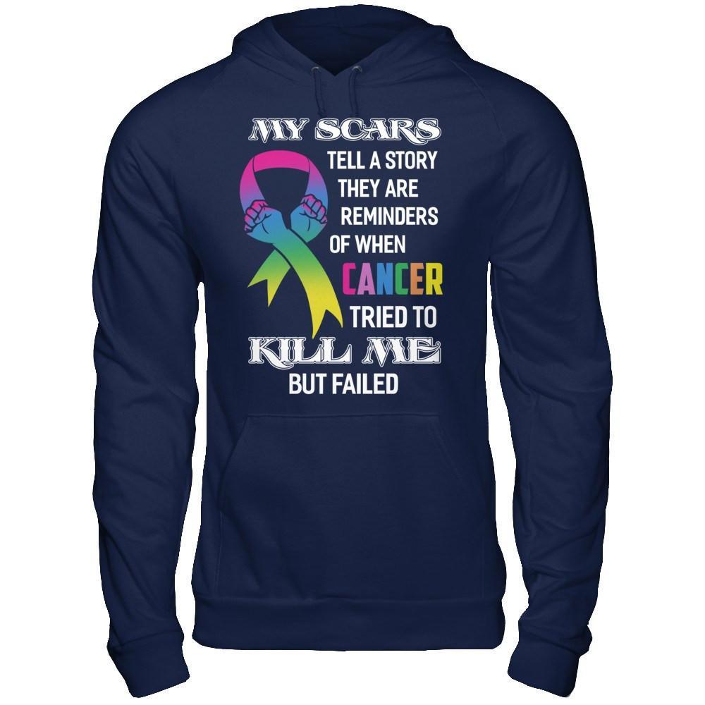 Cancer Survivors They Are Reminders Of When Cancer Tried To Kill Me T-Shirt & Hoodie | Teecentury.com
