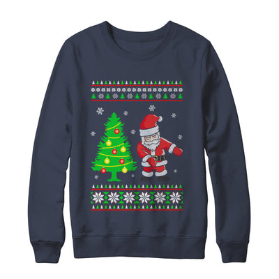 Floss Dance Flossing Santa Christmas Ugly Sweater T-Shirt & Sweatshirt | Teecentury.com