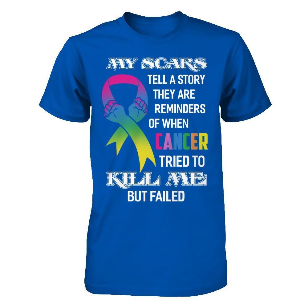 Cancer Survivors They Are Reminders Of When Cancer Tried To Kill Me T-Shirt & Hoodie | Teecentury.com