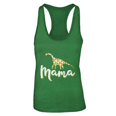 Sunflower Mama Saurus Dinosaur Mothers Day Gift T-Shirt & Tank Top | Teecentury.com