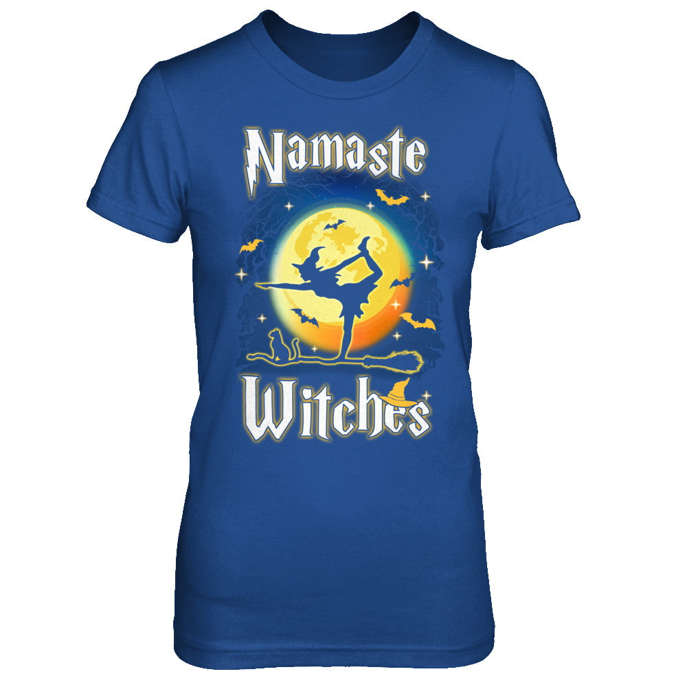 Namaste Witches Yoga Halloween T-Shirt & Hoodie | Teecentury.com