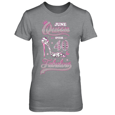 June Queen 40 And Fabulous 1982 40th Years Old Birthday T-Shirt & Hoodie | Teecentury.com