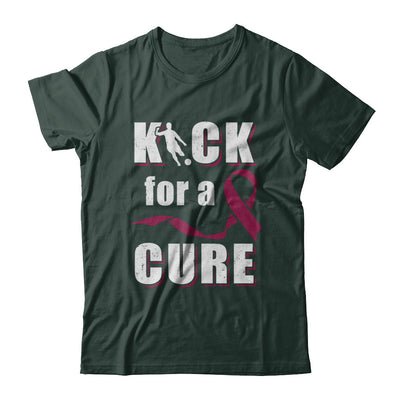 Kick For A Cure Soccer Multiple Myeloma Awareness T-Shirt & Hoodie | Teecentury.com