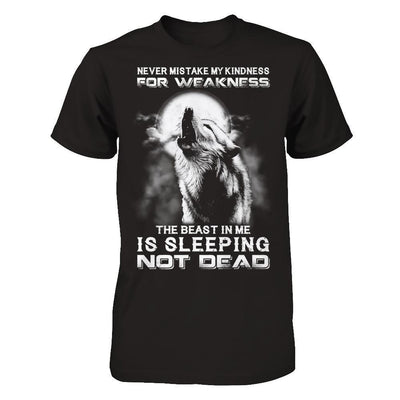 The Wolves The Beast In Me Is Sleeping Not Dead T-Shirt & Hoodie | Teecentury.com