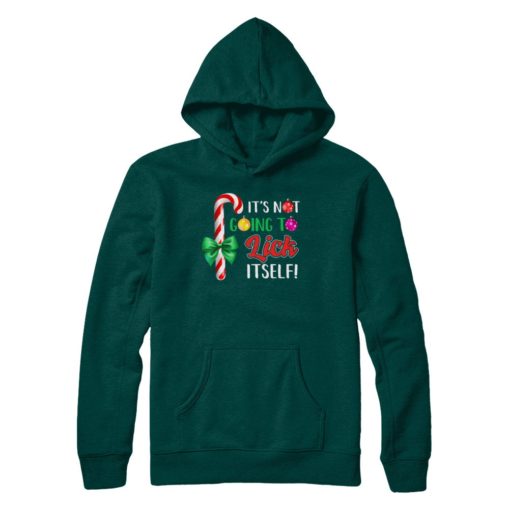 It's Not Going To Lick Itself Funny Candy Christmas T-Shirt & Sweatshirt | Teecentury.com