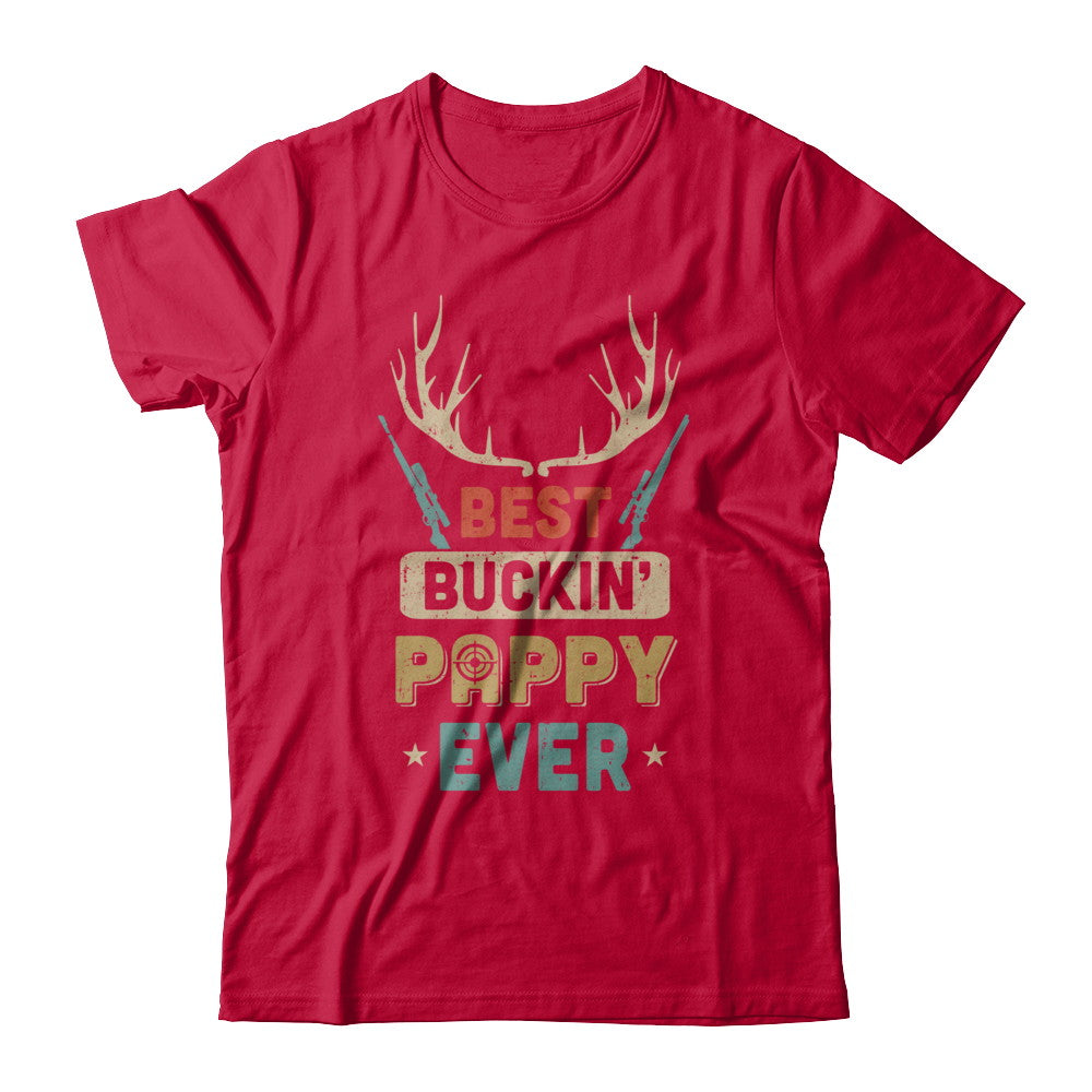 Vintage Best Buckin' Pappy Ever Deer Hunting T-Shirt & Hoodie | Teecentury.com