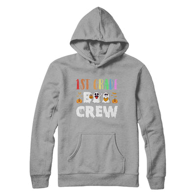 Cute Boo Crew 1st Grade Teacher Halloween T-Shirt & Hoodie | Teecentury.com