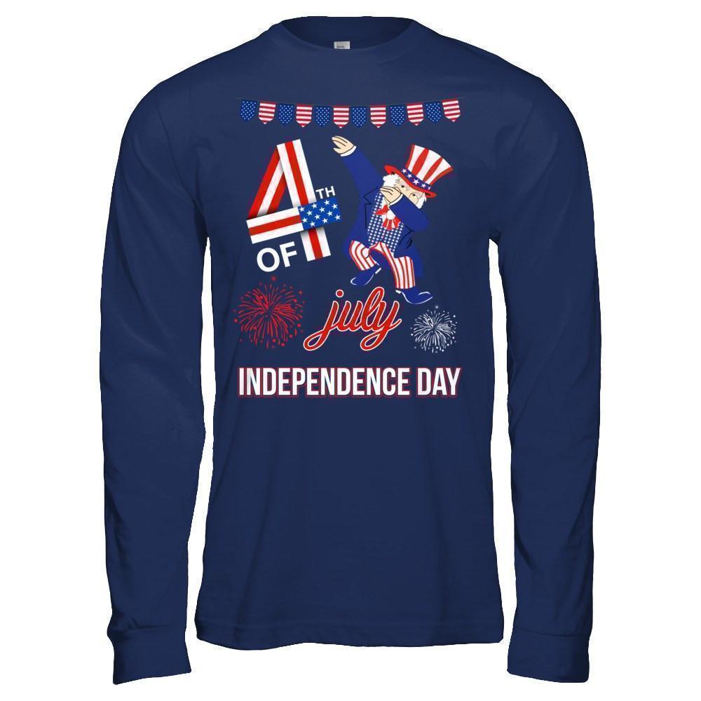 Funny Dabbing Uncle Independence Day 4Th Of July T-Shirt & Hoodie | Teecentury.com