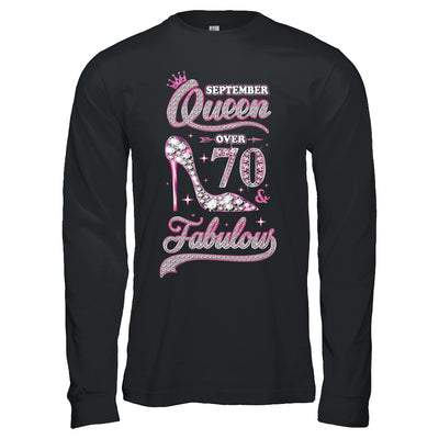 September Queen 70 And Fabulous 1952 70th Years Old Birthday T-Shirt & Hoodie | Teecentury.com
