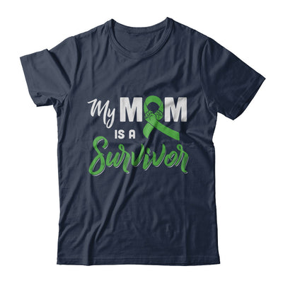 My Mom Is A Survivor Lymphoma Son Daughter T-Shirt & Hoodie | Teecentury.com