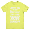 I Asked God For A Partner In Crime He Sent Me Crazy Grandpa Youth Youth Shirt | Teecentury.com