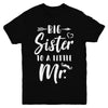 Big Sister To A Little Mister Baby Kid Shower Youth Youth Shirt | Teecentury.com