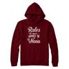 Grandmother Rules Don't Apply To Nana T-Shirt & Hoodie | Teecentury.com