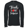 Teach Love Inspire Teacher Gifts T-Shirt & Hoodie | Teecentury.com