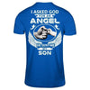 I Asked God For An Angel He Sent Me My Son T-Shirt & Hoodie | Teecentury.com