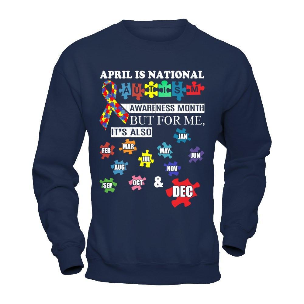 April Is National Autism Awareness Month T-Shirt & Hoodie | Teecentury.com