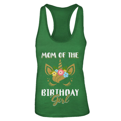 Cute Unicorn Mom Of The Birthday Girl T-Shirt & Tank Top | Teecentury.com