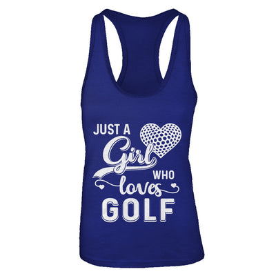 Just A Girl Who Loves Golf T-Shirt & Tank Top | Teecentury.com