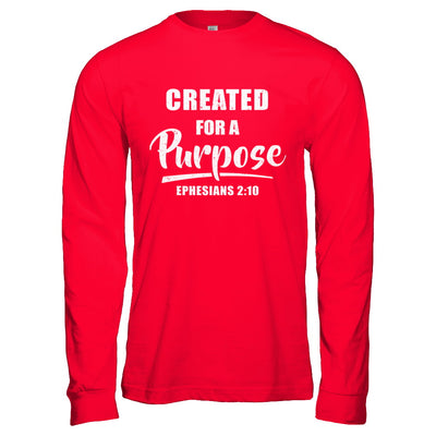 Created For A Purpose Christian Faith Jesus T-Shirt & Hoodie | Teecentury.com