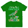 Sorry My Dinosaur Ate Your Unicorn T-Rex Youth Youth Shirt | Teecentury.com
