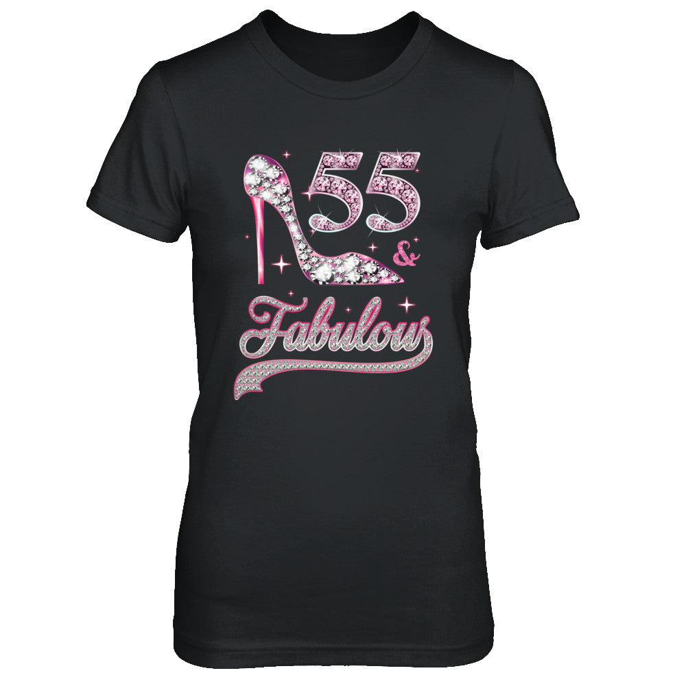 55 And Fabulous 55 Years Old 1967 55th Birthday Gift T-Shirt & Hoodie | Teecentury.com