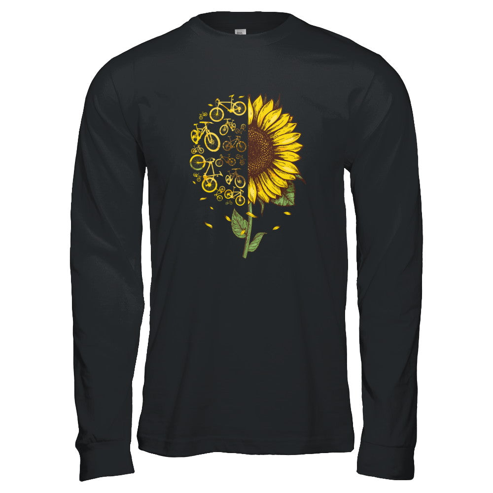 Sunflower Cycling Cycle T-Shirt & Tank Top | Teecentury.com