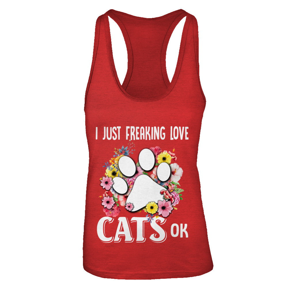 I Just Freaking Love Cats T-Shirt & Tank Top | Teecentury.com