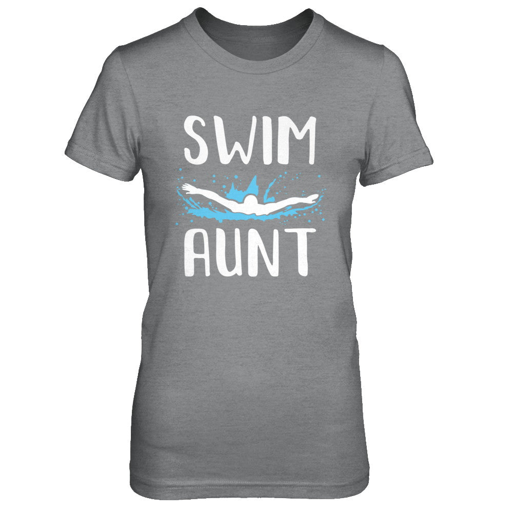 Swim Aunt Funny Swimming Birthday Gift T-Shirt & Hoodie | Teecentury.com