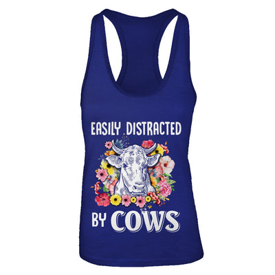 Easily Distracted By Cows T-Shirt & Tank Top | Teecentury.com