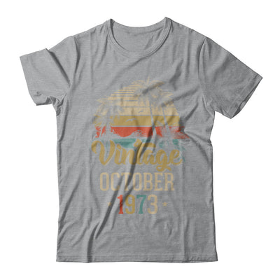 Retro Classic Vintage October 1973 49th Birthday Gift T-Shirt & Hoodie | Teecentury.com