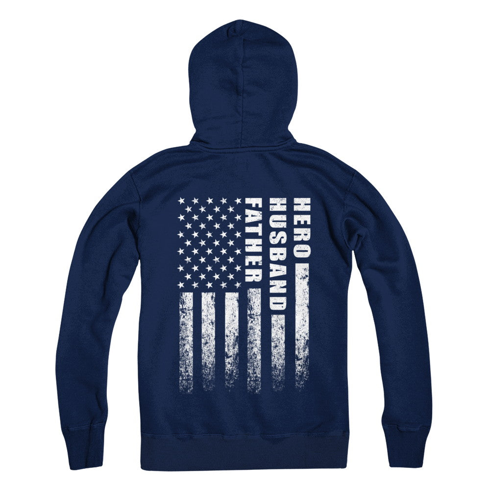 Veteran Soldier Husband Dad Hero Fathers Day Gift T-Shirt & Hoodie | Teecentury.com