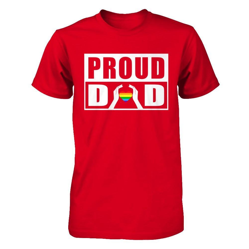 Proud Dad Lgbt Gay Lesbian Pride T-Shirt & Hoodie | Teecentury.com