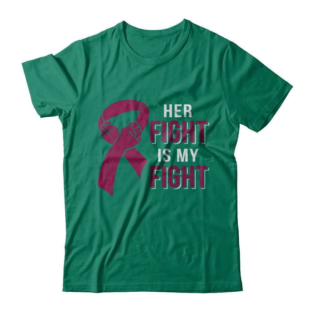 Her Fight Is My Fight Multiple Myeloma Awareness T-Shirt & Hoodie | Teecentury.com