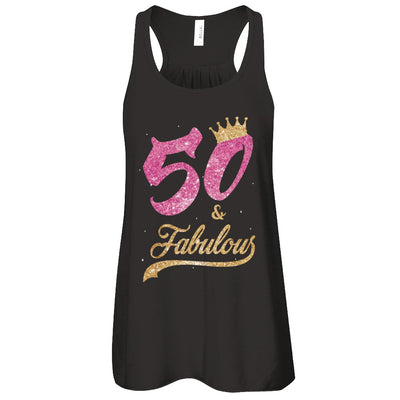 50 And Fabulous 1972 50th Birthday Gift T-Shirt & Tank Top | Teecentury.com