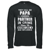 They Call Me Papa Partner In Crime Fathers Day T-Shirt & Hoodie | Teecentury.com