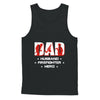 Dad Husband FIREFIGHTER Hero FireMan Fathers Day T-Shirt & Hoodie | Teecentury.com