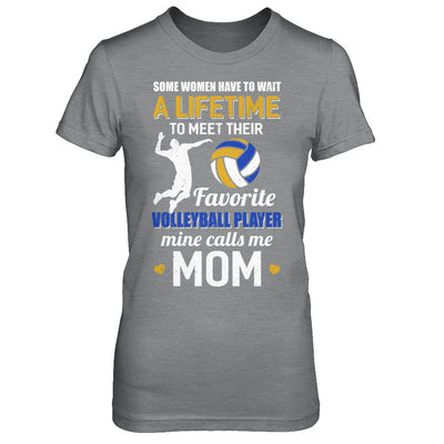 Funny My Favorite Volleyball Player Calls Me Mom T-Shirt & Hoodie | Teecentury.com