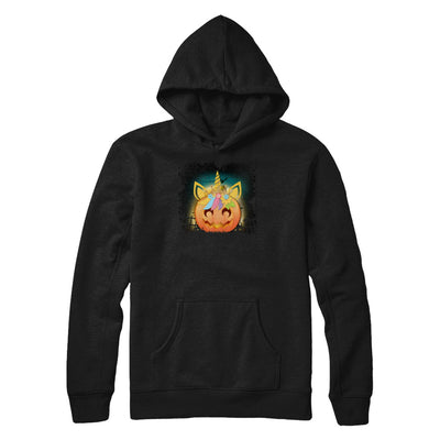 Kids Girls Unicorn Pumpkin Queen Halloween T-Shirt & Tank Top | Teecentury.com