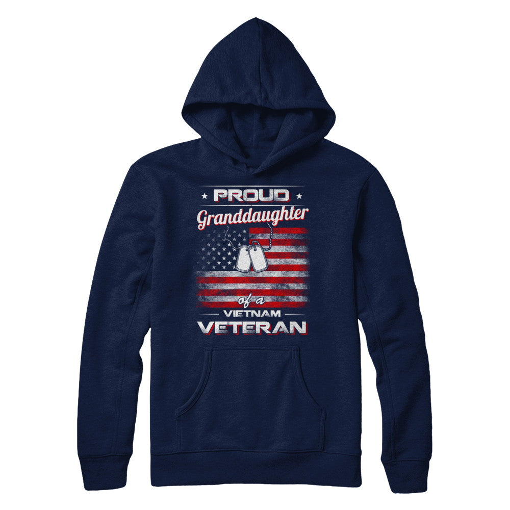 Proud Granddaughter Of A Viet Nam Veteran T-Shirt & Hoodie | Teecentury.com