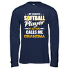 My Favorite Softball Player Calls Me Grandma Softball T-Shirt & Hoodie | Teecentury.com