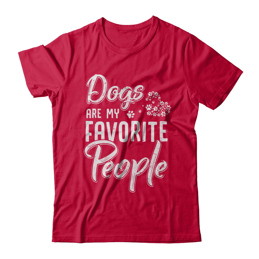 Dogs Are My Favorite People Cat Lovers T-Shirt & Hoodie | Teecentury.com