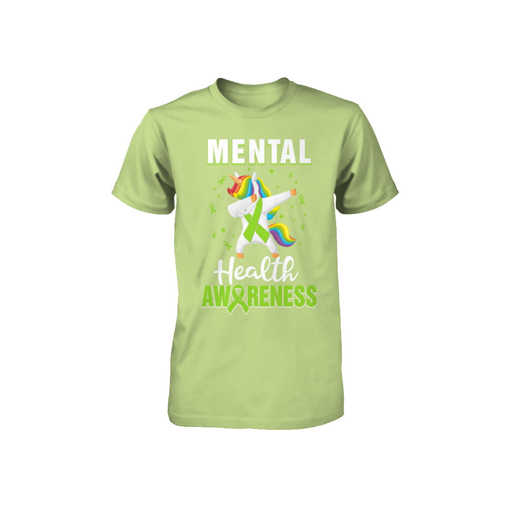Inspirational Mental Health Awareness Unicorn Support Youth Youth Shirt | Teecentury.com