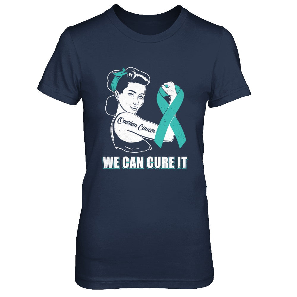 Ovarian Cancer Awareness Survivor We Can Cure It T-Shirt & Hoodie | Teecentury.com